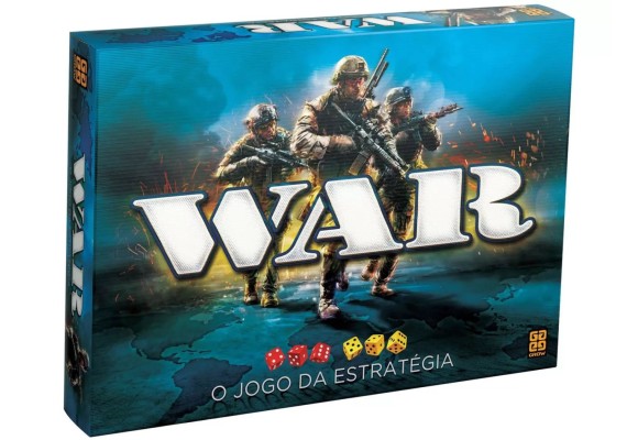 Jogo War Tabuleiro O Jogo da Estratégia - Grow