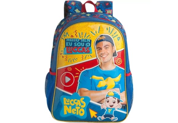 Mochila  Luccas Neto Infantil - Clio